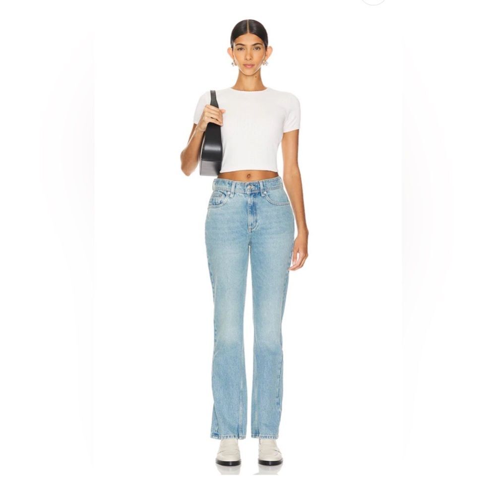 NWT We the free Free People Xena Slim Straight Jeans - Union Blue
Size 26 new